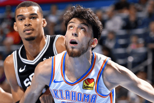 Oklahoma City Thunder Vs San Antonio Spurs Match Player Stats