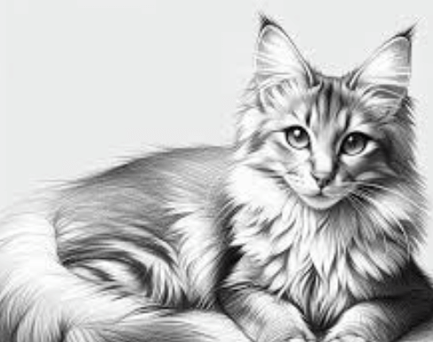 Drawing:Djnm7bfefze= Cat