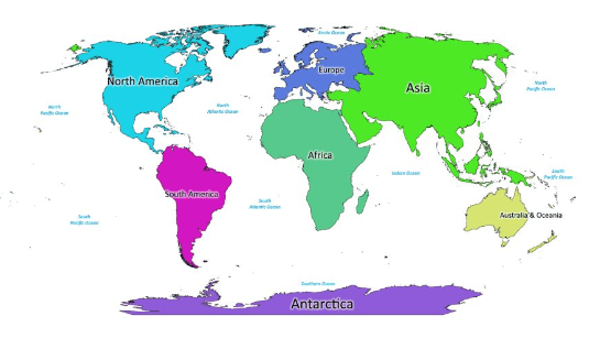 Labeled:V-Xzjijklp4= World Map