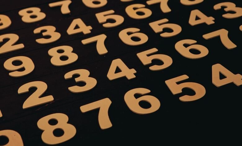 number registry references listed four numbers provided